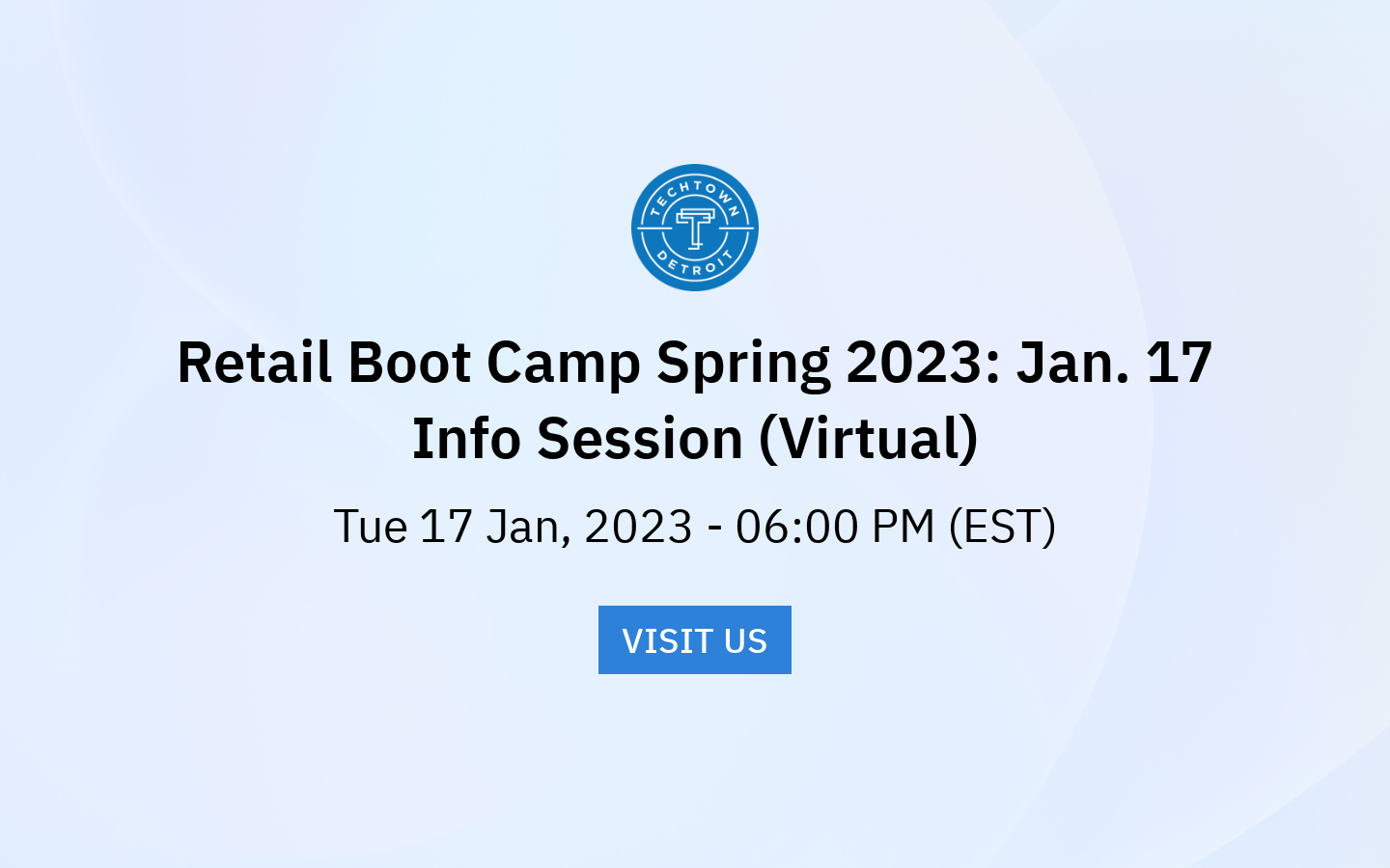 Retail Boot Camp Spring 2023 Jan. 17 Info Session (Virtual)