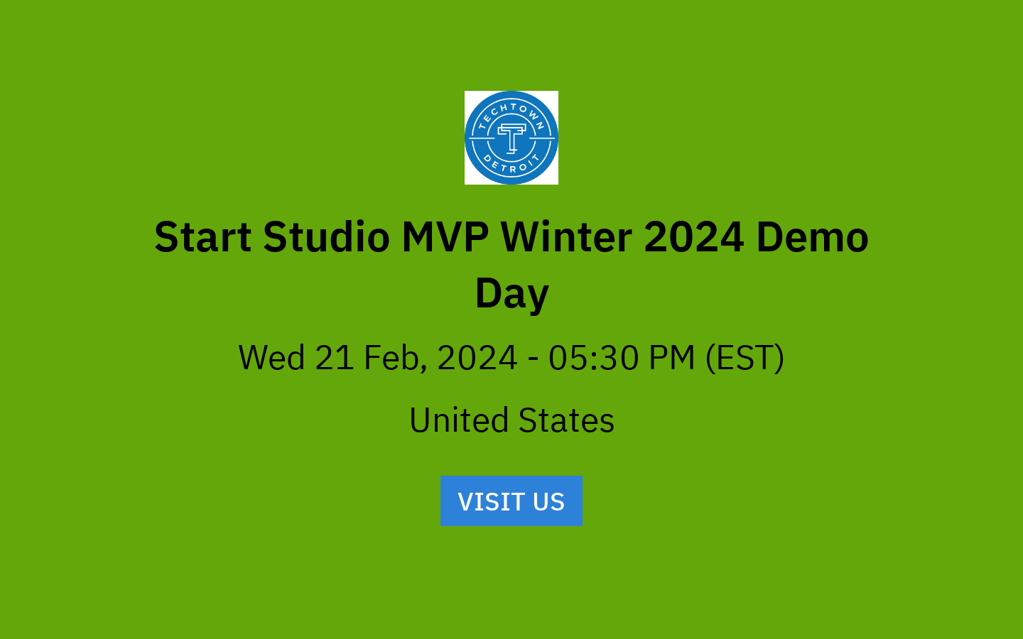 Start Studio MVP Winter 2024 Demo Day